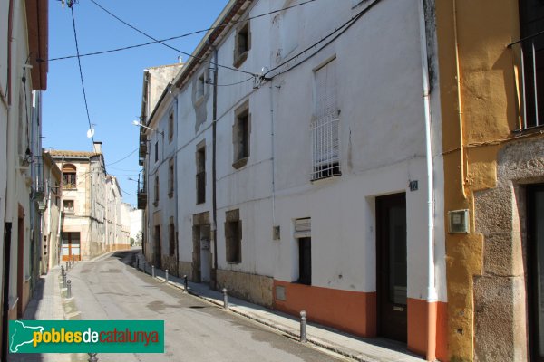 Riudarenes - Carrer Major (Foto: Albert Esteves, 2011) Riudarenes - Carrer Major