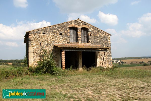 Riudarenes - Can Tort, pallissa (Foto: Albert Esteves, 2011) Riudarenes - Can Tort, pallissa