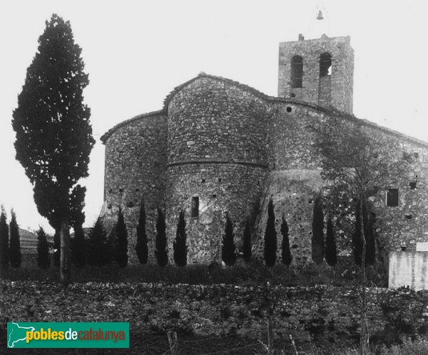 Terrades - Santa Cecília, edifici romànic destruït