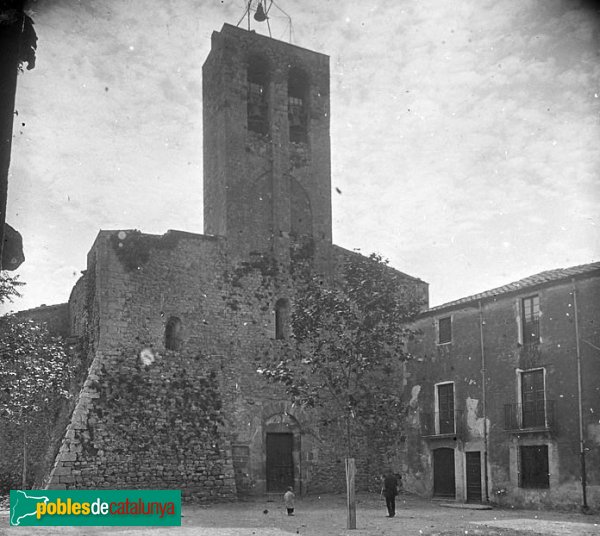 Terrades - Santa Cecília, edifici romànic destruït