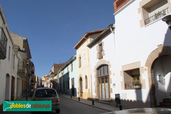 Maçanet de la Selva - Carrer dels Dolors