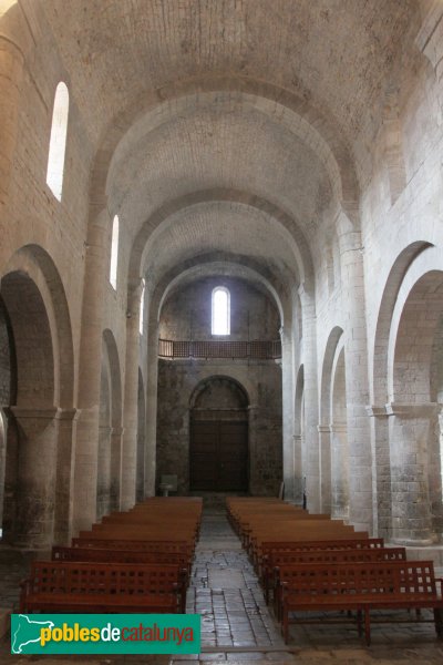 Vilabertran - Església de Santa Maria, interior