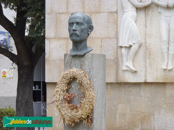 Figueres - Monument a Pep Ventura (Foto: Wikimedia Commons, 2010) Figueres - Monument a Pep Ventura