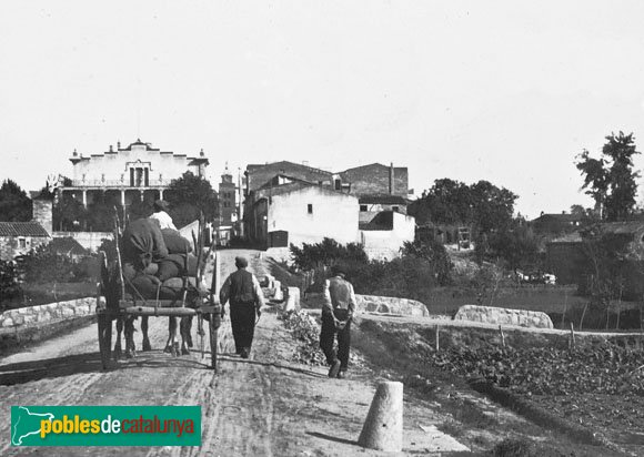 Santa Coloma de Farners - Can De Prat, a l'esquerra