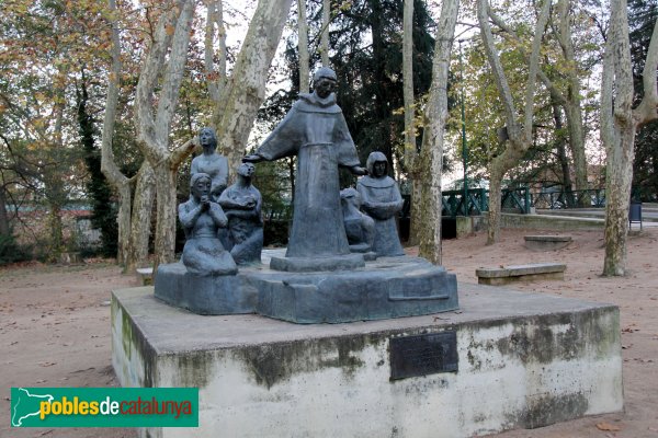 Santa Coloma de Farners - Monument a Sant Salvador d´Horta