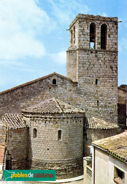 Caldes de Malavella - Església de Sant Esteve, absis Caldes de Malavella - Església de Sant Esteve, absis