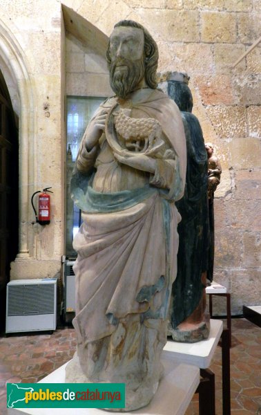 Solivella - Imatge de Sant Joan Baptista conservada al Museu Diocesà de Tarragona