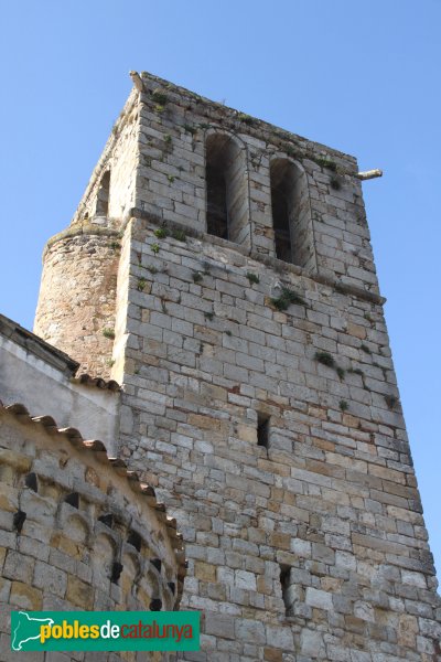 Caldes de Malavella - Església de Sant Esteve, campanar