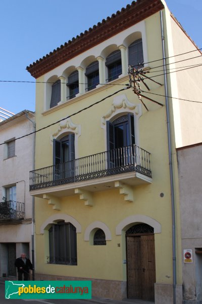 Caldes de Malavella - Casa del carrer Pla i Deniel, 16