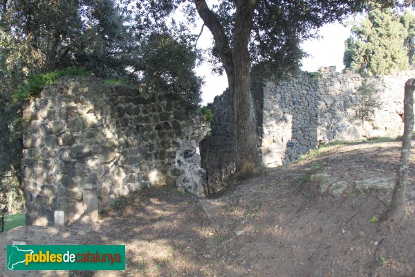Caldes de Malavella - Castell de Malavella (Foto: Albert Esteves, 2012) Caldes de Malavella - Castell de Malavella