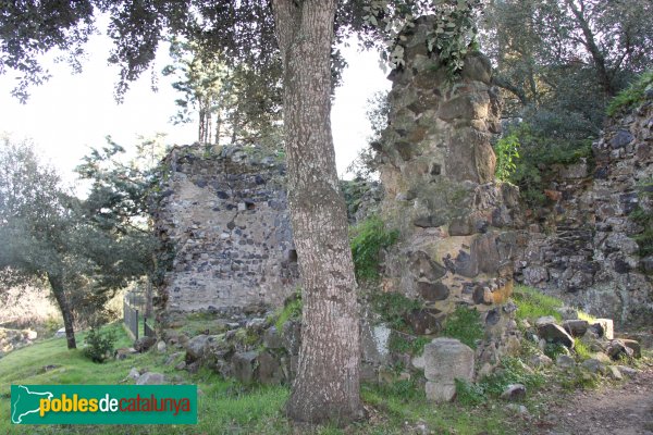Caldes de Malavella - Castell de Malavella (Foto: Albert Esteves, 2012) Caldes de Malavella - Castell de Malavella