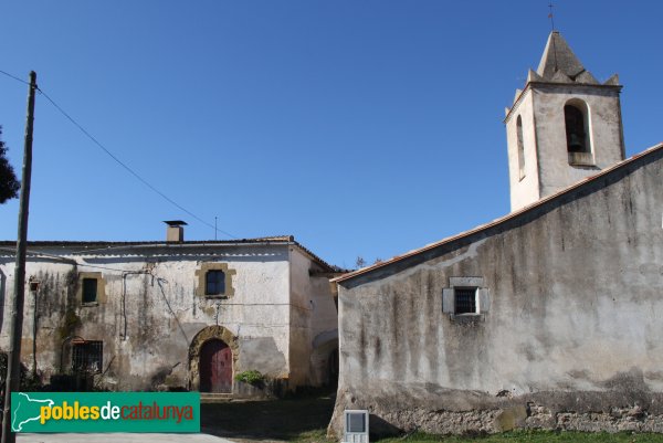 Brunyola - Rectoria i església de Sant Martí Sapresa