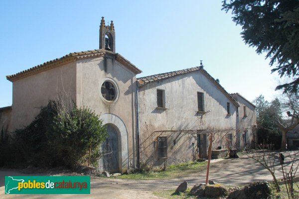 Vilobí d'Onyar - Can Pèlec Nou amb la capella