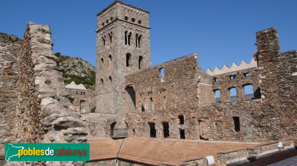 Port de la Selva - Sant Pere de Rodes, campanar (Foto: Alberto González Rovira, 2009) Port de la Selva - Sant Pere de Rodes, campanar