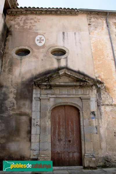 Amer - Can Mon, façana de la capella