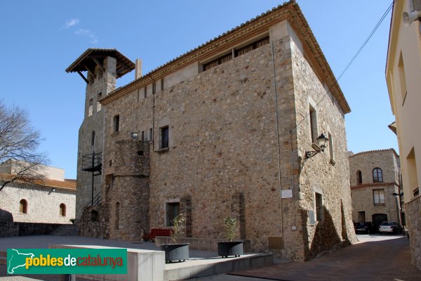 Capmany - Baronia, façana posterior