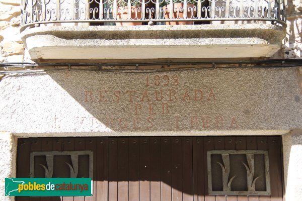 apmany - Llinda al carrer Major (Foto: Albert Esteves, 2012) apmany - Llinda al carrer Major