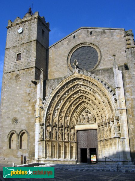 Castelló d'Empúries - Església de Santa Maria (Foto: Albert Esteves, 2008) Castelló d'Empúries - Església de Santa Maria