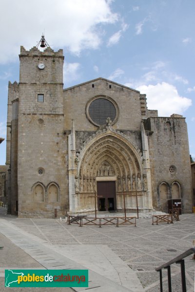 Castelló d'Empúries - Església de Santa Maria (Foto: Albert Esteves, 2012) Castelló d'Empúries - Església de Santa Maria