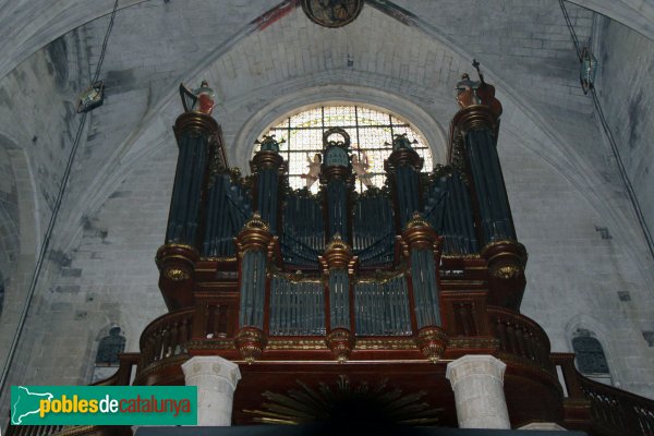 Castelló d´Empúries - Basílica de Santa Maria. Orgue