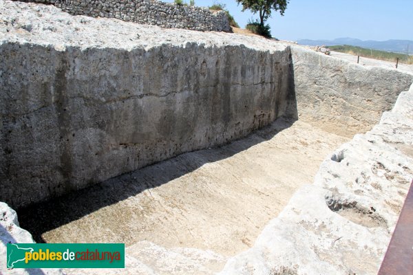 Olèrdola - Cisterna romana