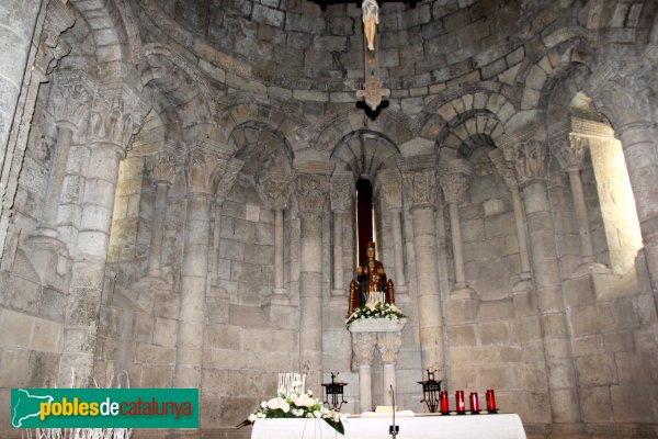 Sant Martí Sarroca - Església de Santa Maria, interior absis (Foto: Albert Esteves, 2012) Sant Martí Sarroca - Església de Santa Maria, interior absis