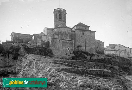 Sant Martí Sarroca - Església de Santa Maria (Foto: Rossend Flaquer, arxiu CEC, 1923) Sant Martí Sarroca - Església de Santa Maria