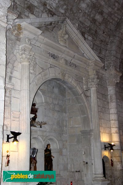 Sant Martí Sarroca - Església de Santa Maria, capella renaixentista (Foto: Albert Esteves, 2012) Sant Martí Sarroca - Església de Santa Maria, capella renaixentista