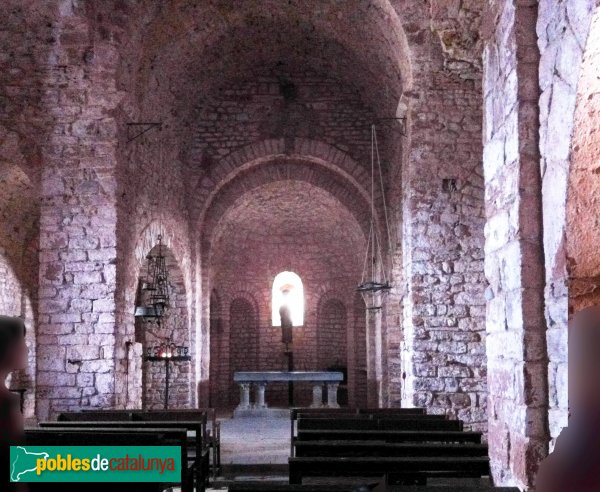 Sant Llorenç del Munt - Interior del Monestir