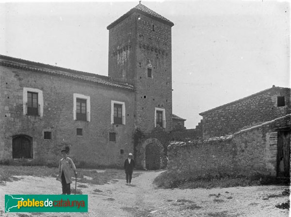 Olesa de Bonesvalls - Hospital de Cervelló (Foto: Josep Salvany - Fons Salvany. Biblioteca de Catalunya, 1917) Olesa de Bonesvalls - Hospital de Cervelló