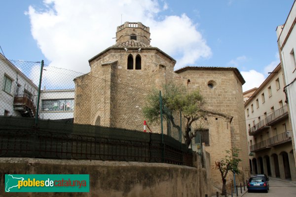 Sant Pere de Riudebitlles - Església, capçalera (Foto: Albert Esteves, 2012) Sant Pere de Riudebitlles - Església, capçalera