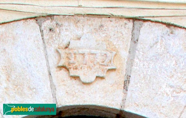Subirats-Sant Pau d´Ordal, detall portal (Foto: Albert Esteves, 2012) Subirats-Sant Pau d´Ordal, detall portal