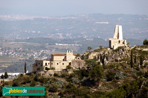 Subirats - Castell i església de Subirats