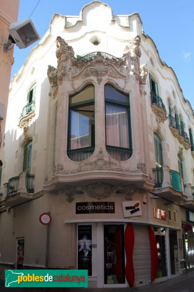 Vilafranca del Penedès - Casa Jané i Alegret (Foto: Albert Esteves, 2012) Vilafranca del Penedès - Casa Jané i Alegret