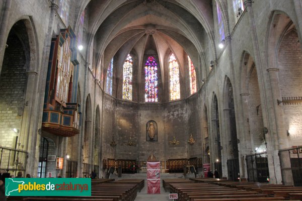 Barcelona - Església de Santa Maria del Pi (Foto: Albert Esteves, 2012) Barcelona - Església de Santa Maria del Pi
