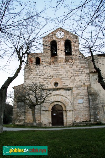 Pontons - Església de Santa Magdalena (Foto: Albert Esteves, 2012) Pontons - Església de Santa Magdalena