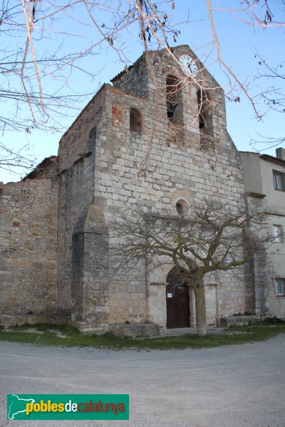 Pontons - Església de Santa Magdalena (Foto: Albert Esteves, 2012) Pontons - Església de Santa Magdalena