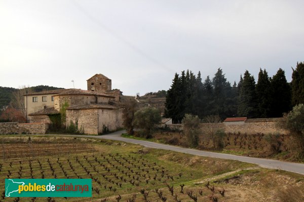 Pontons - Església de Santa Magdalena (Foto: Albert Esteves, 2012) Pontons - Església de Santa Magdalena