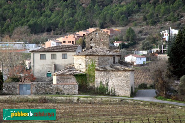 Pontons - Església de Santa Magdalena (Foto: Albert Esteves, 2012) Pontons - Església de Santa Magdalena