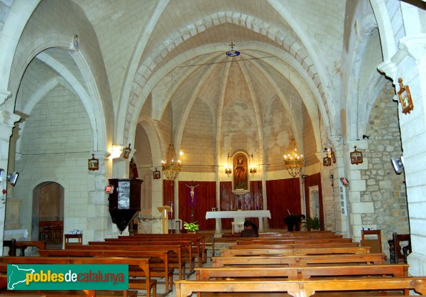 Pontons - Església de Santa Magdalena (Foto: Àngela Llop, 2010) Pontons - Església de Santa Magdalena