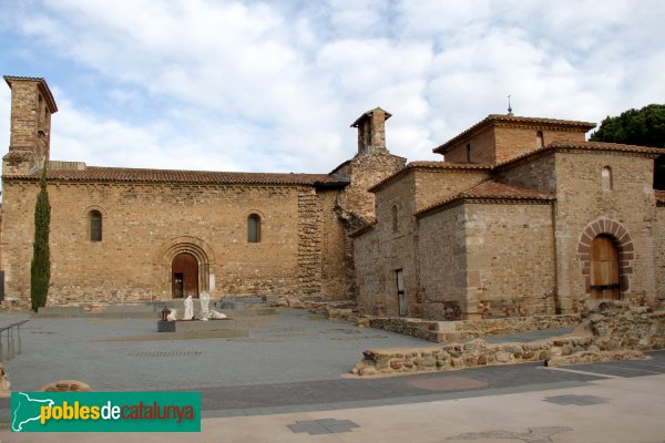 Terrassa - Conjut de les esglésies de Sant Pere (Foto: Albert Esteves, 2013) Terrassa - Conjut de les esglésies de Sant Pere