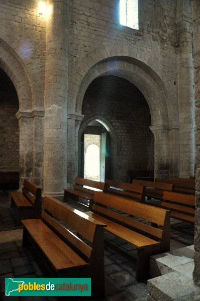 Vilabertran - Església de Santa Maria, interior