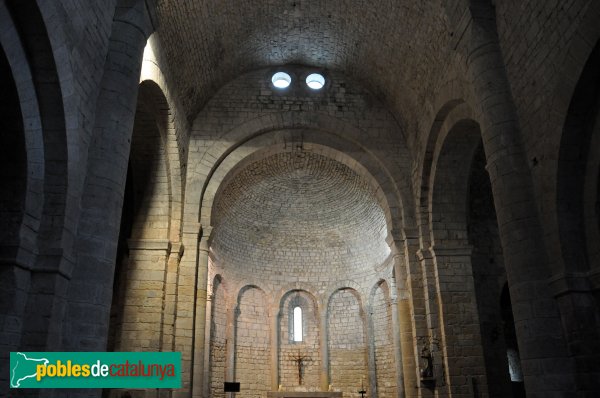 Vilabertran - Església de Santa Maria, interior