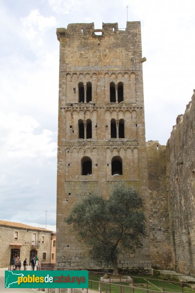 Sant Miquel de Fluvià - Campanar del Monestir