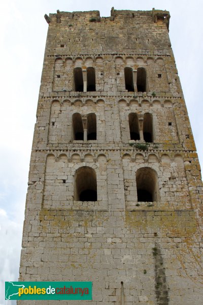 Sant Miquel de Fluvià - Campanar del Monestir