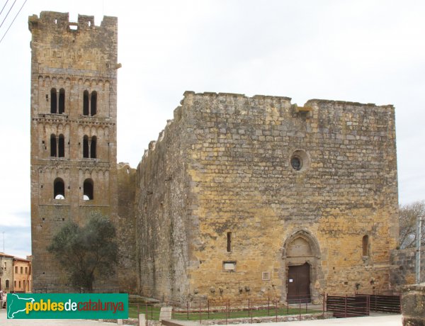 Sant Miquel de Fluvià - Campanar del Monestir