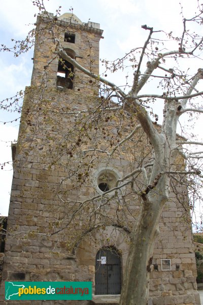 Palau de Santa Eulàlia - Església de Santa Eulàlia (Foto: Albert Esteves, 2013) Palau de Santa Eulàlia - Església de Santa Eulàlia