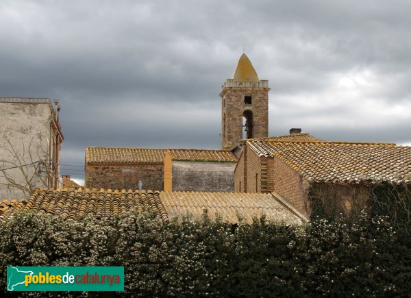 Palau de Santa Eulàlia - Església de Santa Eulàlia (Foto: Albert Esteves, 2013) Palau de Santa Eulàlia - Església de Santa Eulàlia