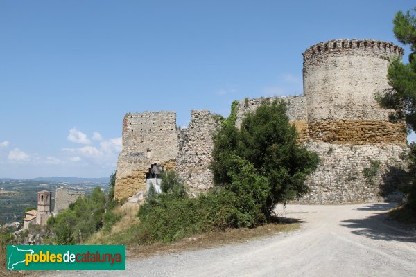 Gelida - Castell. Recinte sobirà