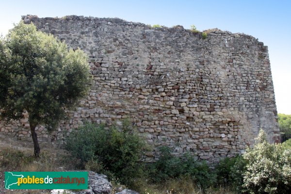 Gelida - Castell. Recinte sobirà (Foto: Albert Esteves, 2013) Gelida - Castell. Recinte sobirà